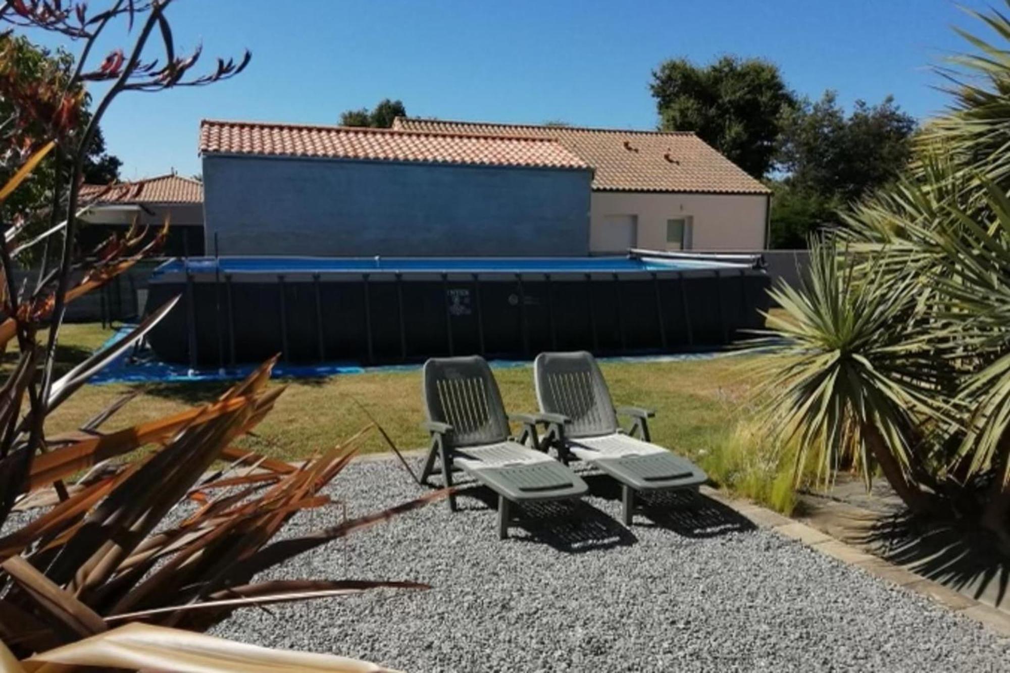La Lilla - Wifi - Piscine - Parking Villa Chauvé Dış mekan fotoğraf